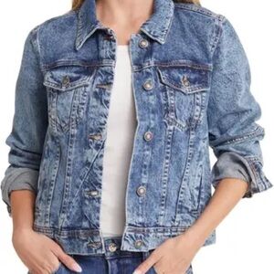 Free People Blue Jean Jacket